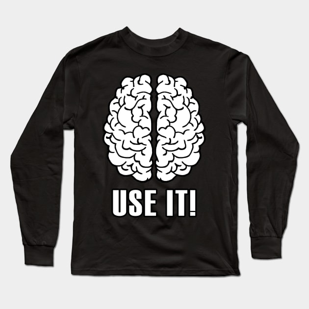 Use the Brain Long Sleeve T-Shirt by valentinahramov